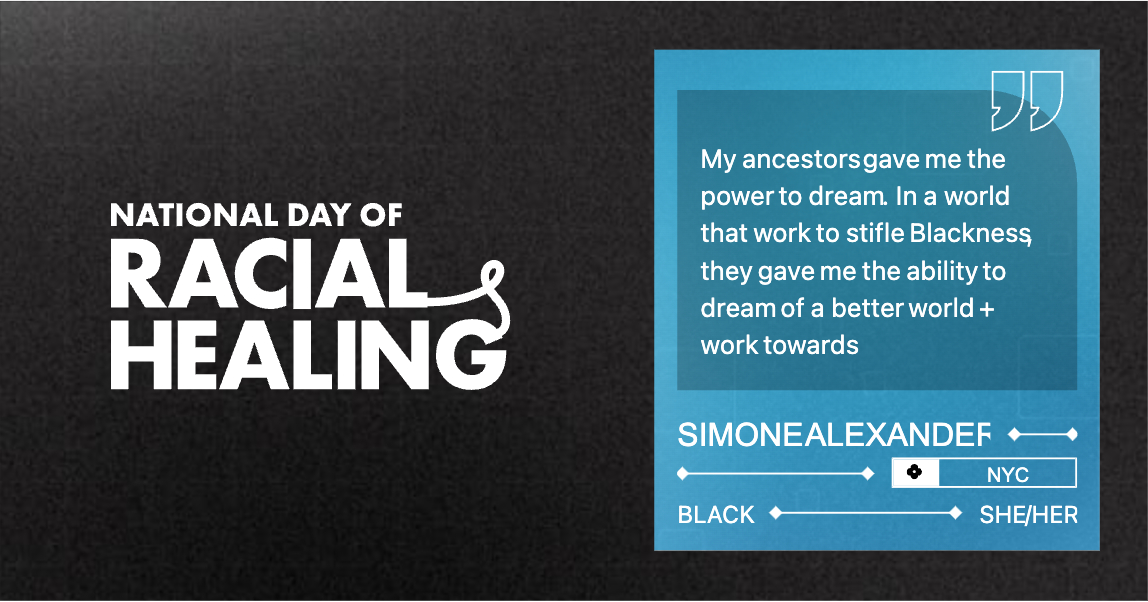 Simone Alexander Simone Alexander (NYC) - National Day Of Racial Healing